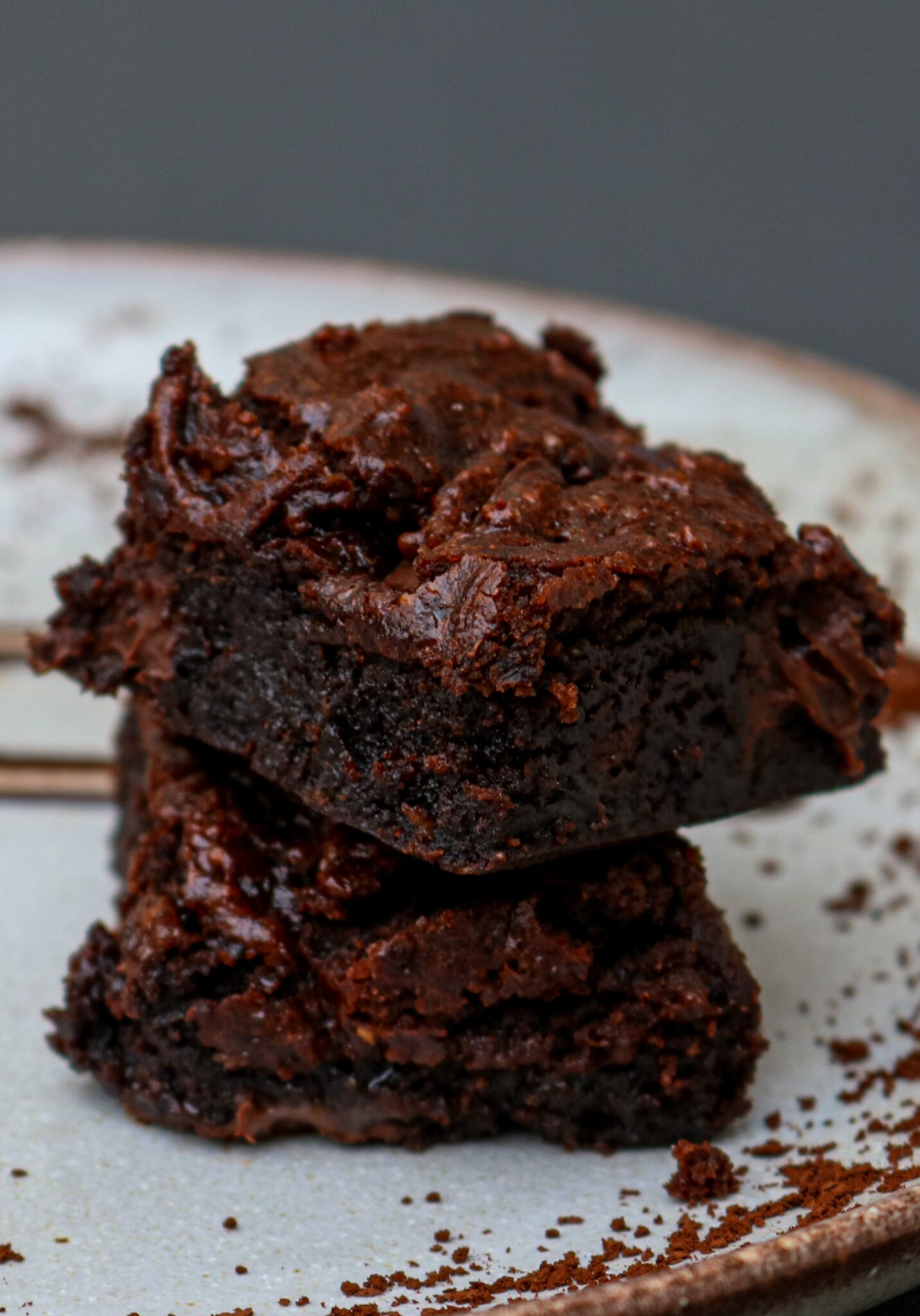 Vegan Chickpea Brownies- Fudgy And Decadent - Dish By Rish