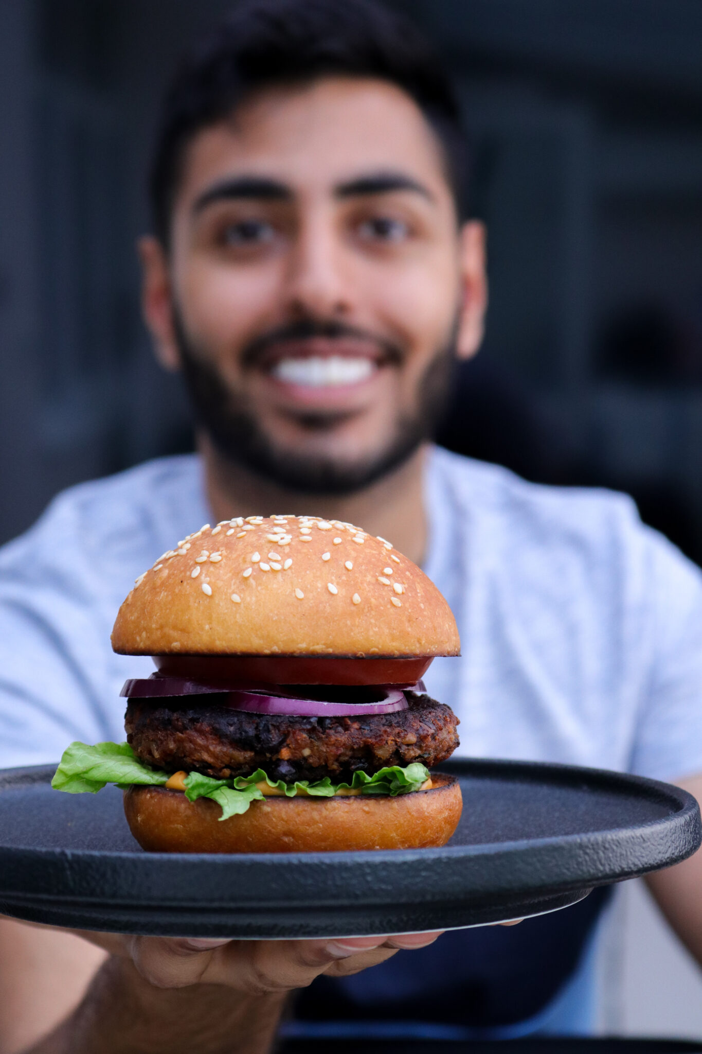 Classic Spicy Black Bean Burgers Dish By Rish 