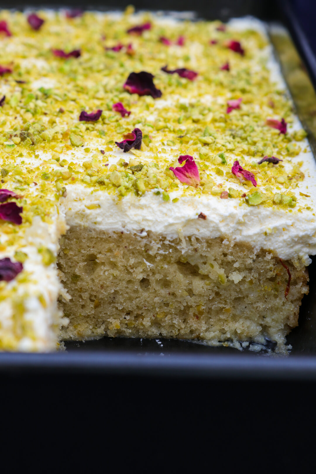 Pistachio Kulfi Milk Cake - Dish by Rish