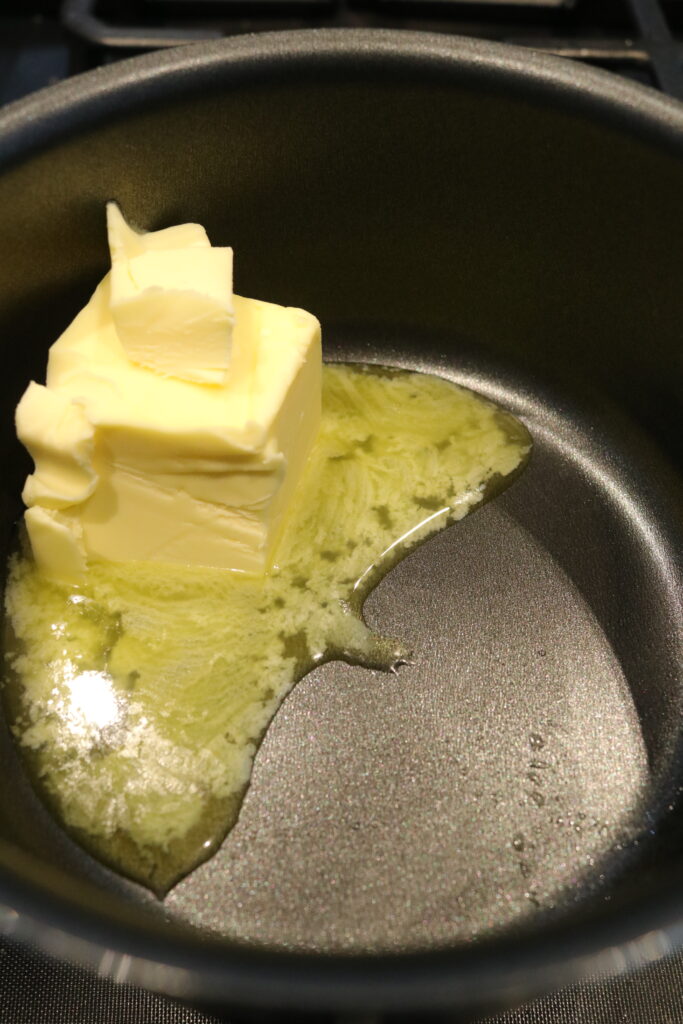 melt butter