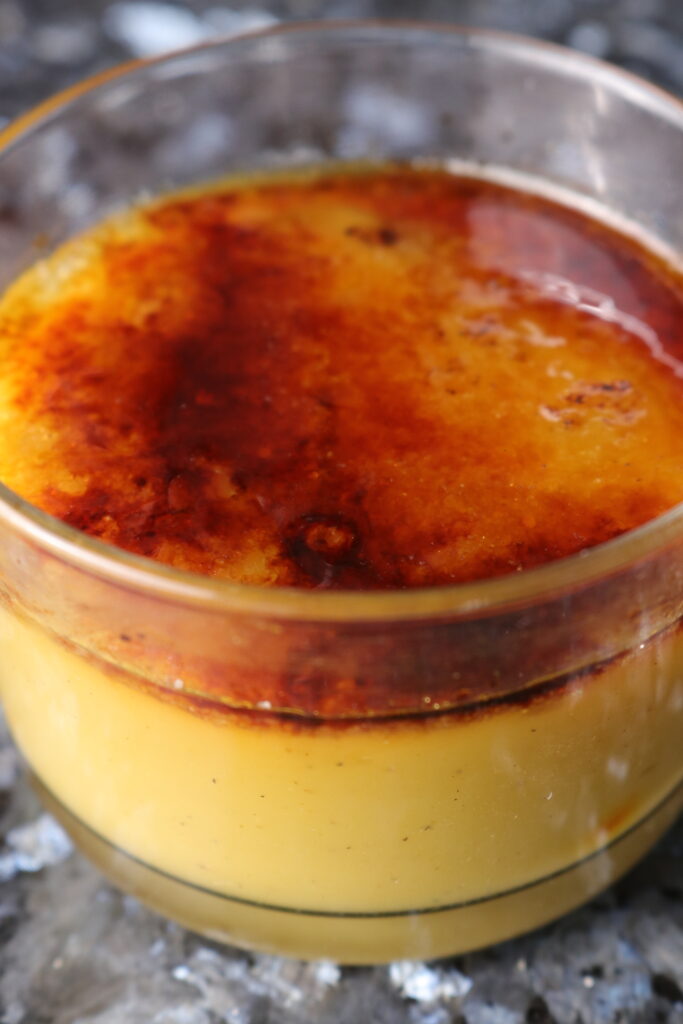 Orange Crema Catalana with Saffron