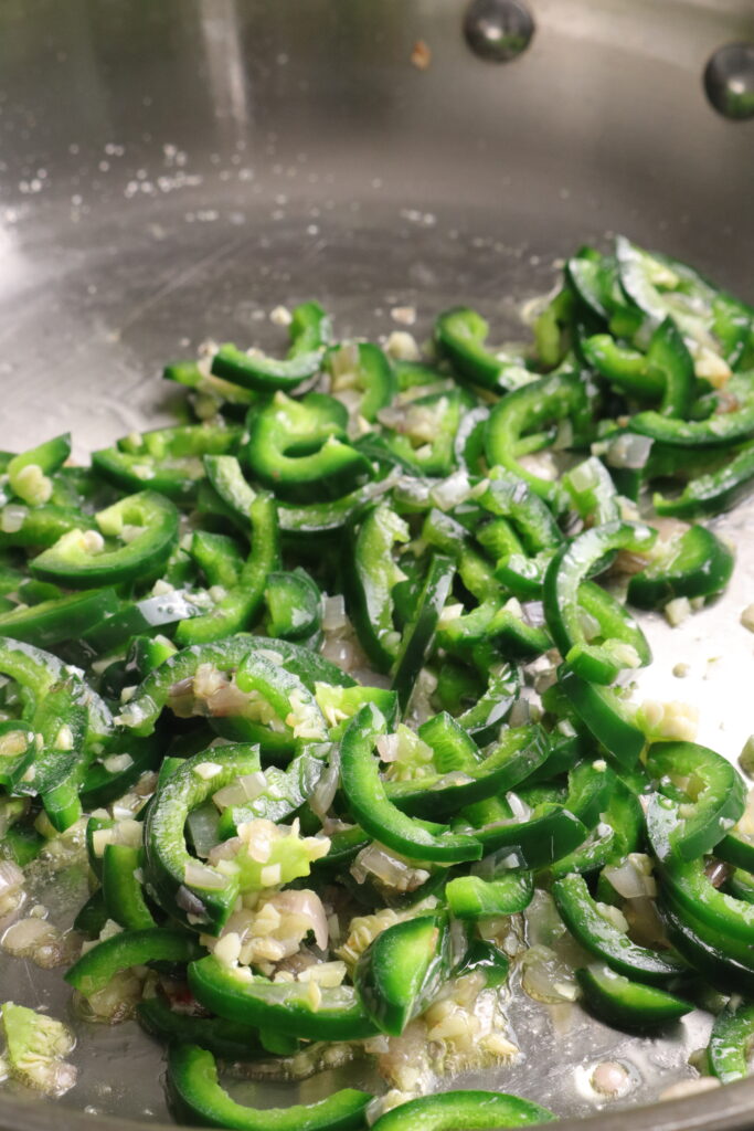 sauté jalapenos