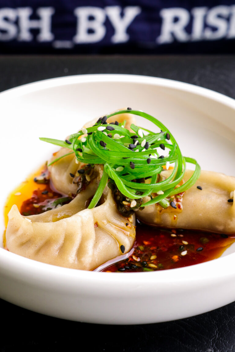 Steamed Veggie Dumplings - Dish by Rish