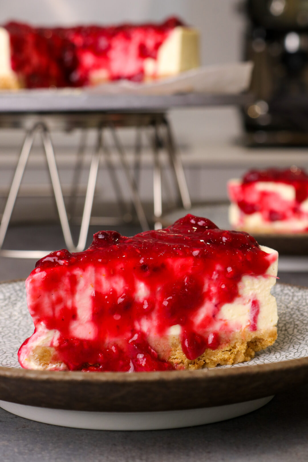 Mixed Berry Cheesecake - Dish By Rish