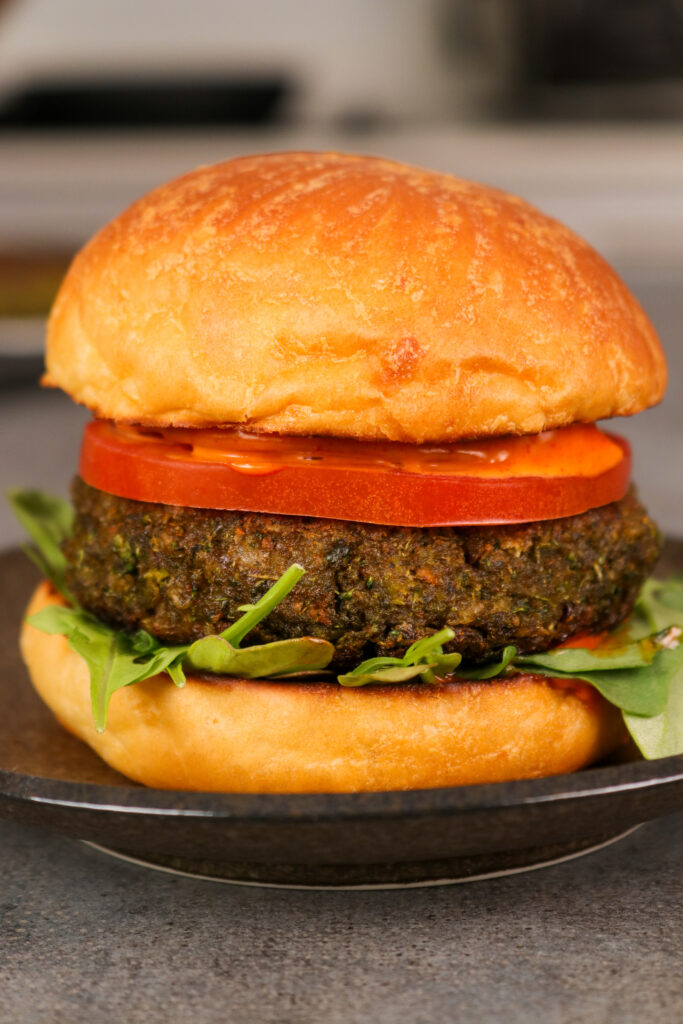 homemade veggie burgers