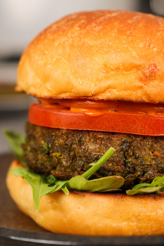 homemade veggie burgers