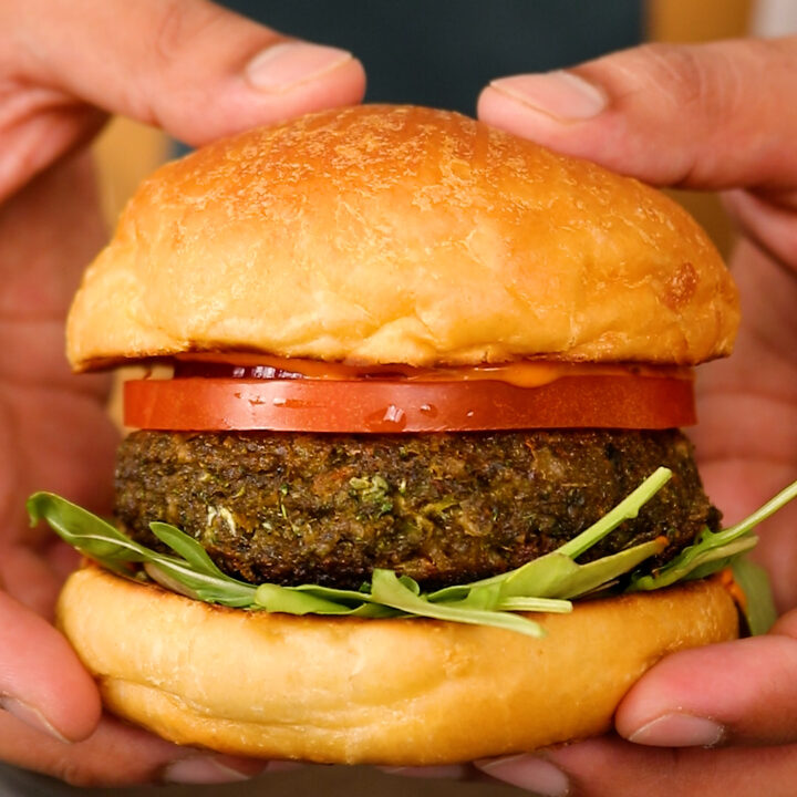 homemade veggie burgers