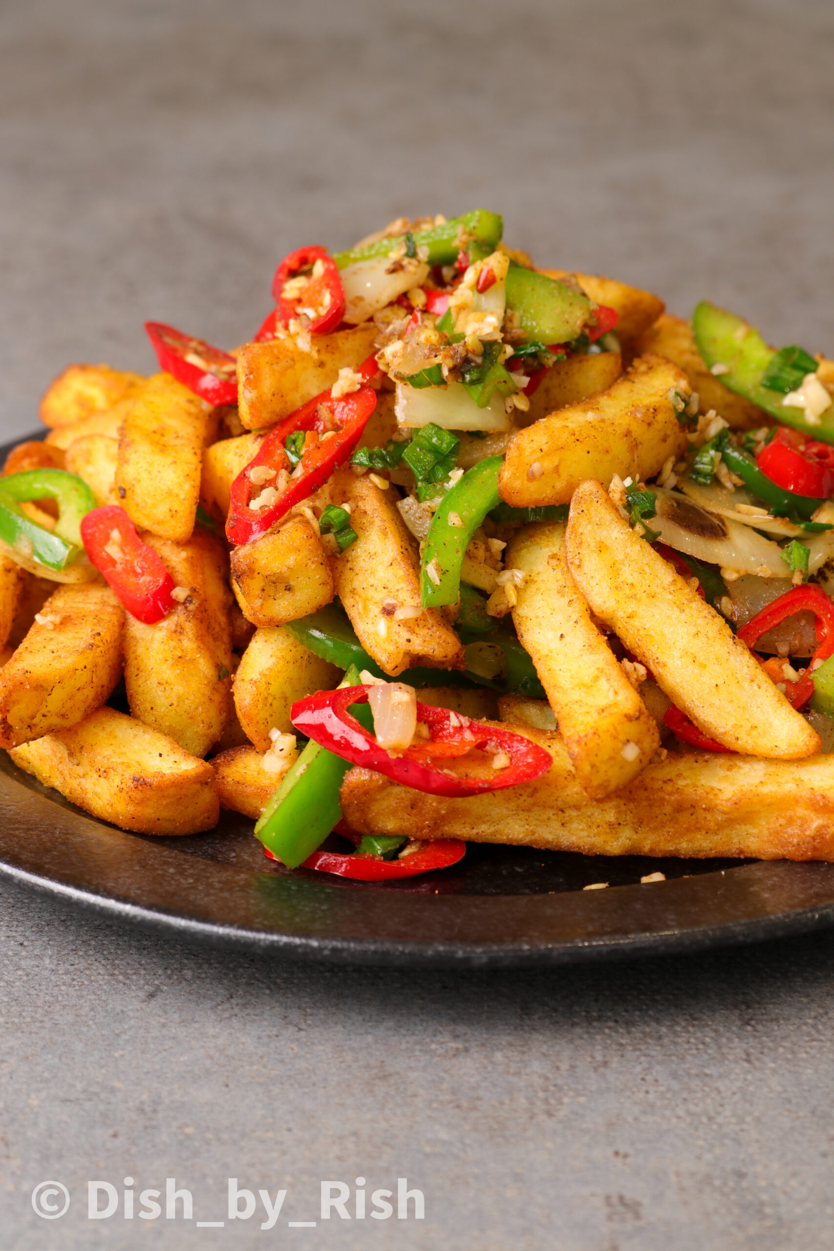Salt and Pepper Chips - Dish by Rish