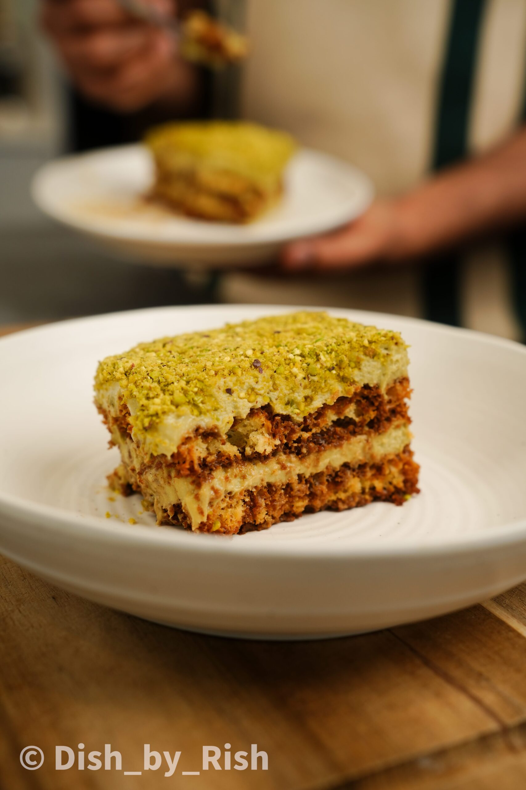 Pistachio Tiramisu