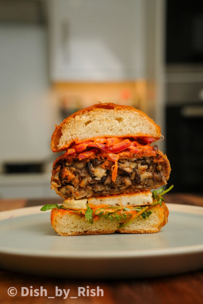 The Best Homemade Mushroom Burgers