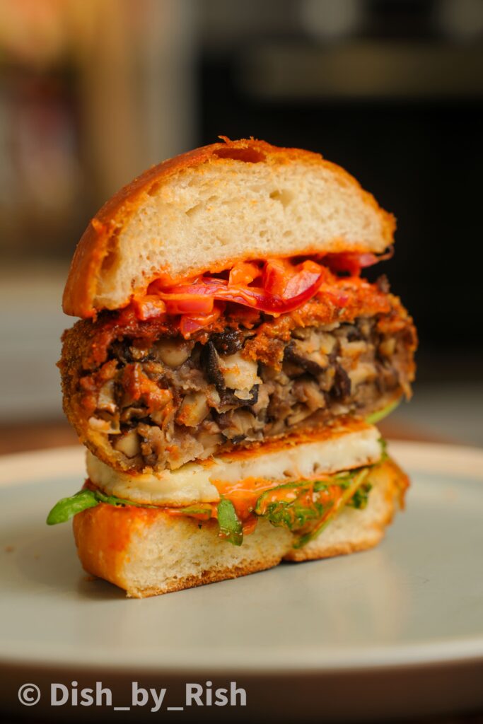 The Best Homemade Mushroom Burgers