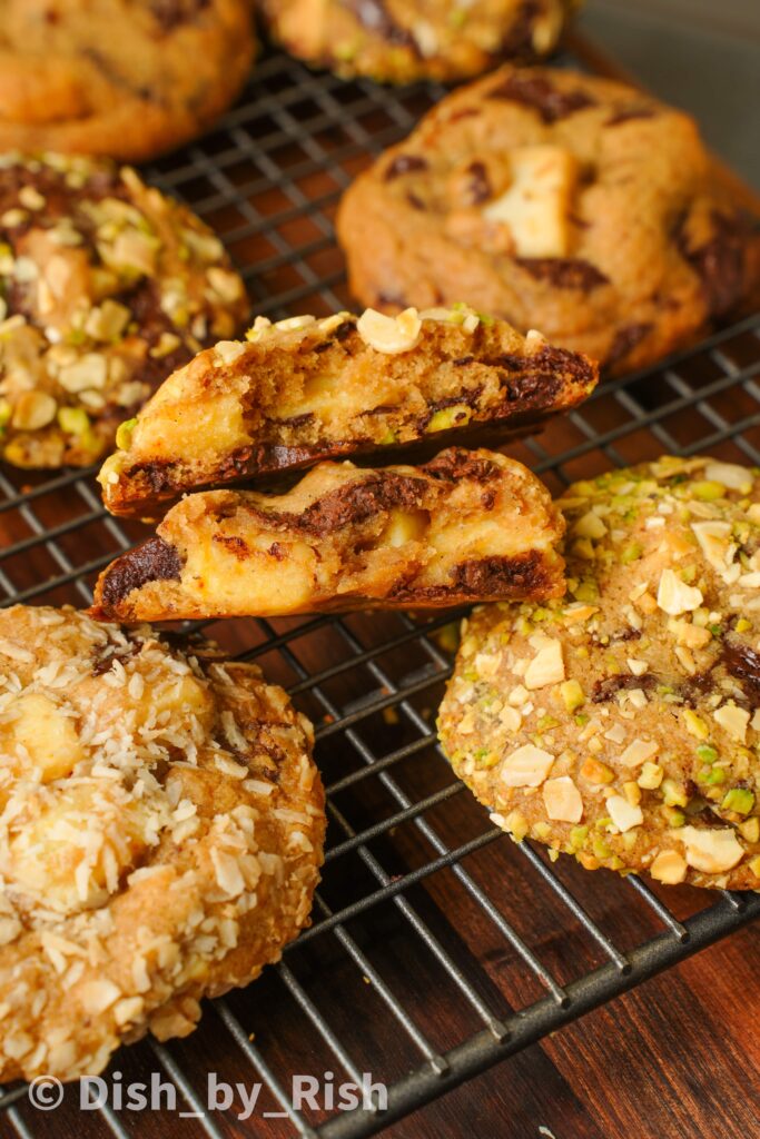 barfi chocolate chip cookies