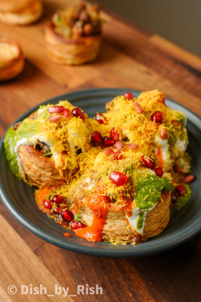 vol-au-vent chaat