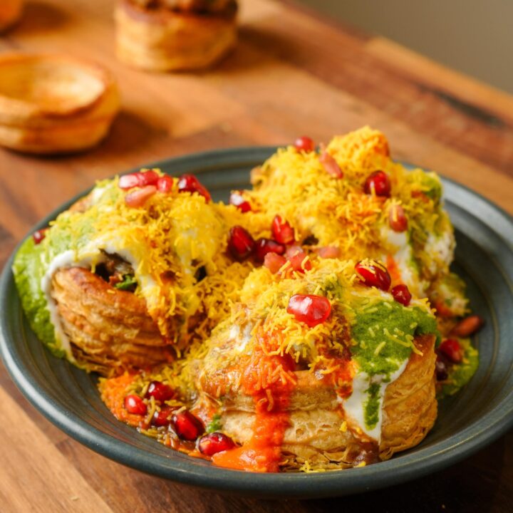 vol-au-vent chaat