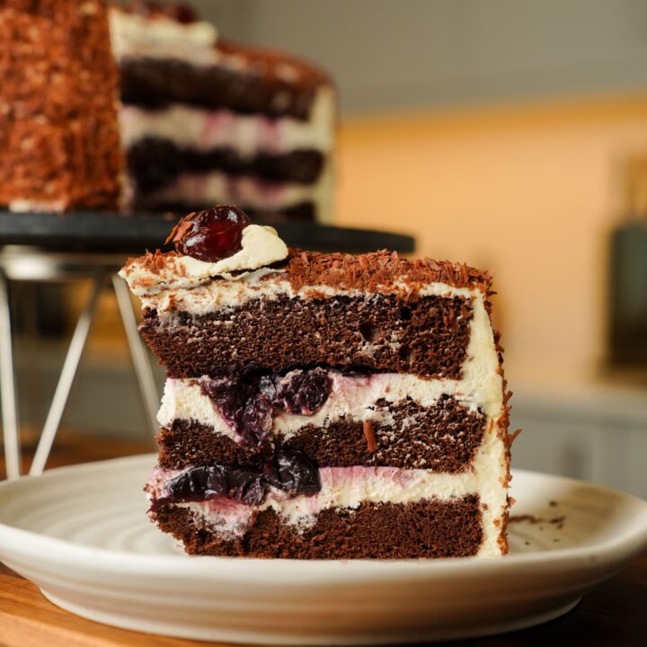 black forest chiffon cake