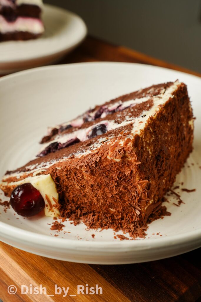 black forest chiffon cake