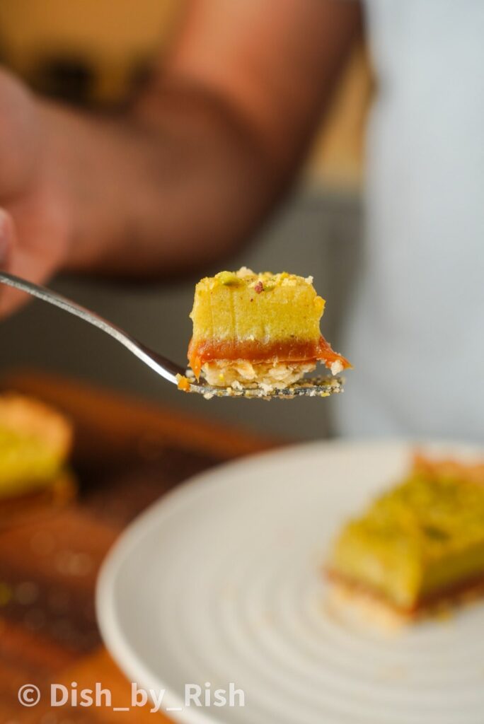 Pistachio Salted Caramel Tart