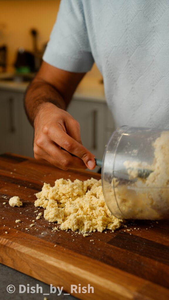 pastry dough on counter