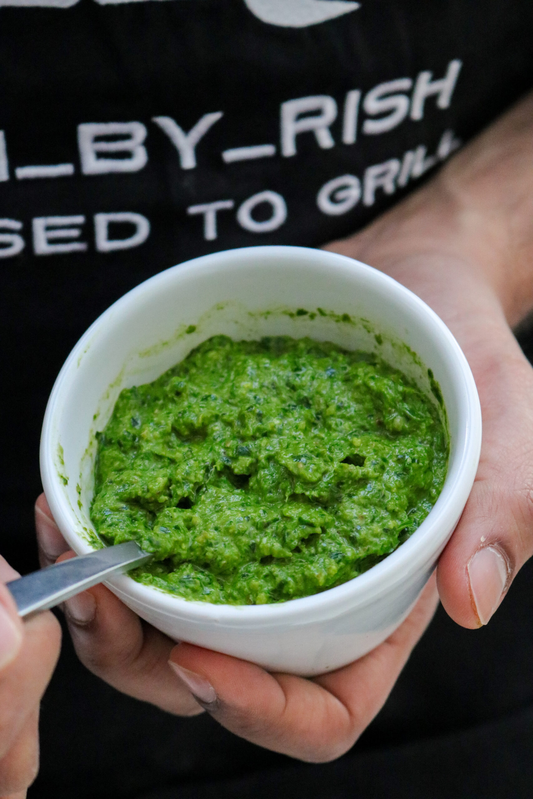 Spinach and Walnut Pesto