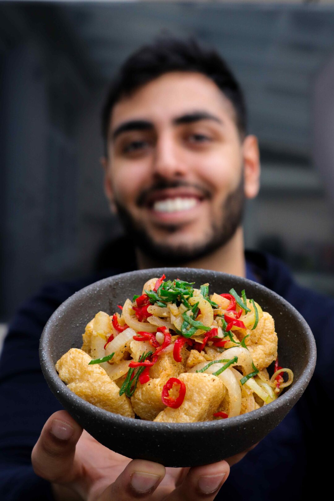 salt and pepper tofu