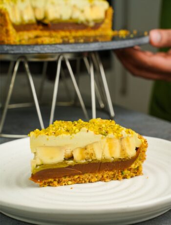 Pistachio Banoffee Pie