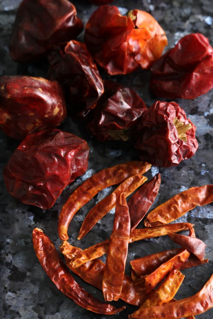 dried chillies