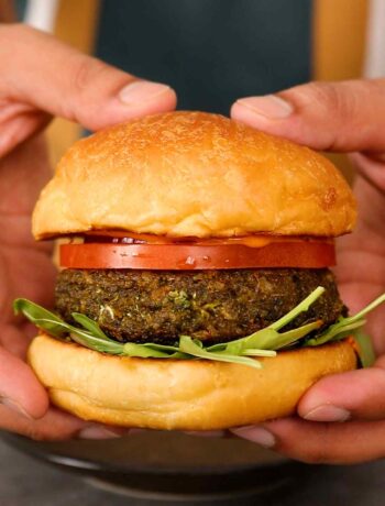 homemade veggie burgers